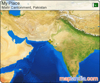 My Place satellite map