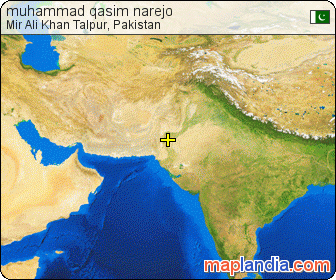 muhammad qasim narejo satellite map