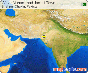 Wazir Muhammad Jamali Town satellite map