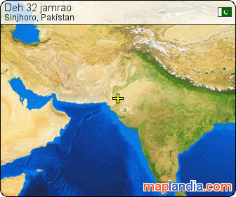 Deh 32 jamrao satellite map