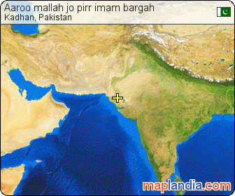 Aaroo mallah jo pirr imam bargah satellite map