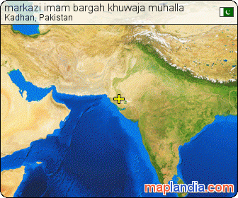 markazi imam bargah khuwaja muhalla satellite map