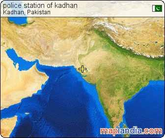 police station of kadhan satellite map