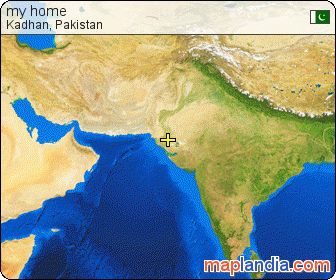 my home  satellite map
