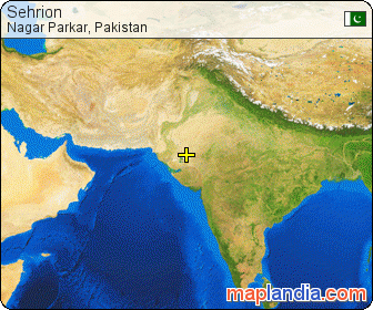 Sehrion satellite map