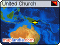 United Church satellite map