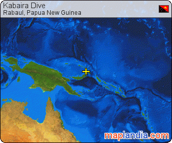 Kabaira Dive satellite map