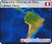 Amerinka Oficinas en Perù satellite map