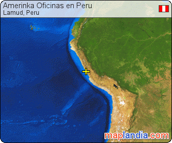 Amerinka Oficinas en Perù satellite map