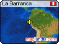 La Barranca satellite map