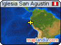 Iglesia San Agustín satellite map