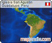 Iglesia San Agustín satellite map