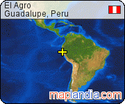 El Agro satellite map