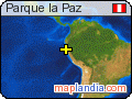 Parque la Paz satellite map