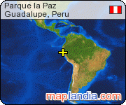 Parque la Paz satellite map