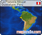 La Plazuela Albújar satellite map