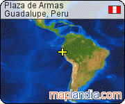 Plaza de Armas satellite map