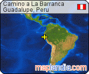 Camino a La Barranca satellite map