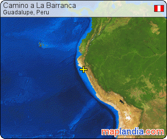 Camino a La Barranca satellite map