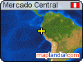 Mercado Central satellite map