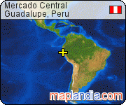 Mercado Central satellite map