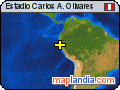 Estadio Carlos A. Olivares satellite map