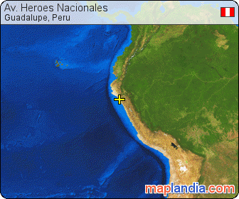Av. Héroes Nacionales satellite map
