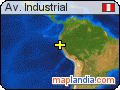 Av. Industrial satellite map