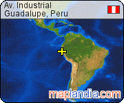 Av. Industrial satellite map