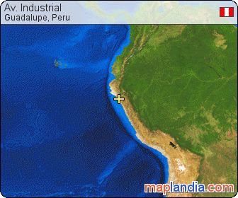 Av. Industrial satellite map