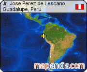 Jr. José Pérez de Lescano satellite map