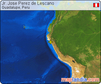 Jr. José Pérez de Lescano satellite map