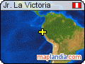 Jr. La Victoria satellite map