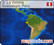 Jr. La Victoria satellite map