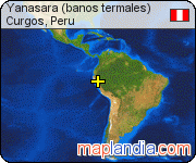 Yanasara (baños termales) satellite map