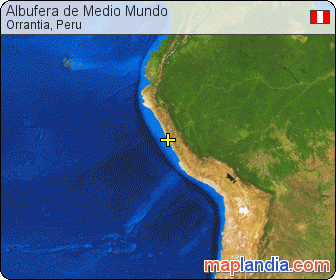 Albufera de Medio Mundo satellite map