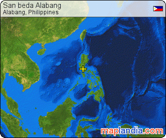 San beda Alabang satellite map