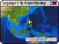 Legazpi City Airport(maky) satellite map