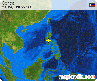 Central satellite map