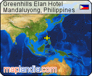 Greenhills Elan Hotel satellite map