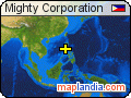 Mighty Corporation satellite map