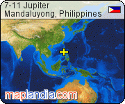 7-11 Jupiter satellite map