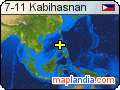 7-11 Kabihasnan satellite map