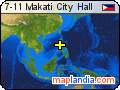 7-11 Makati City Hall satellite map