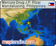 Mercury Drug J.P. Rizal satellite map