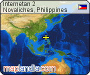 Internetan 2 satellite map