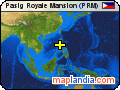 Pasig Royale Mansion (PRM) satellite map