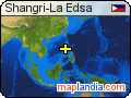 Shangri-La Edsa satellite map
