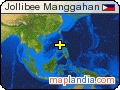 Jollibee Manggahan satellite map