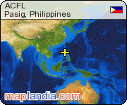 ACFL's map homepage